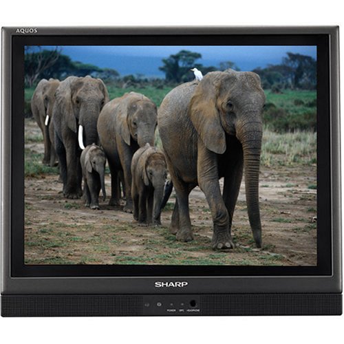 Sharp LC-20S1UB 20-Inch AQUOS Flat-Panel EDTV-Ready LCD TV, Black
