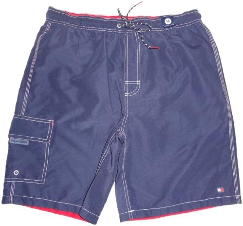 Men's Tommy Hilfiger Swimming Trunks Bathing Suit Westport Navy