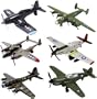 InAir WWII Planes 6-pc Set with Aircraft ID Guide - Assortment 1