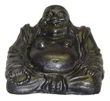 Happy Buddha - black