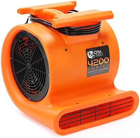 CFM PRO 4,200 Series Air Mover & Carpet Dryer Blower Fan - Package of 6