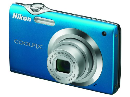 Nikon Coolpix S3000 Appareil photo numérique 12 Mpix Bleu Lagon