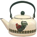 Ingleman Designs Rooster Morn 2-Quart Teakettle