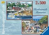 Ravensburger Harbourside Memories 2 x 500 piece jigsaw puzzle