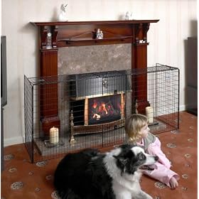 Extending Fireguard (Height 66Cm Width 96.5 Cm - 168Cm)