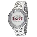 D&G WATCH PRIME TIME SMALL WITH RED LOGO BRC DW0144- Orologio