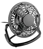 Blue USB Retro Desk Fan for PC , Laptop , Netbook, Apple Macbook , iMac