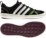 Adidas Men's Boat CC Lace Water Shoes - Black/ Spray/ Light Maroon 8