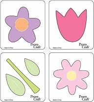 Cuttlekids Cutting Dies 4/Package, Flowers