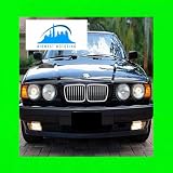 1989-1995 BMW E34 CHROME TRIM FOR GRILL GRILLE 1990 1991 1992 1993 1994 89 90 91 92... 
