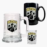 Columbus Crew 15 oz. Tankard, 15 oz. Ceramic Mug and 2 oz. Shot Glass Set