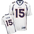 Reebok Denver Broncos Tim Tebow Replica White Jersey