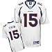 Reebok Denver Broncos Tim Tebow Replica White Jersey