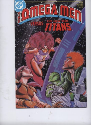  The Omega Men Versus the New Teen Titans (#34, January 1986)