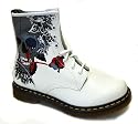 Dr. Martens Womens Rose Skull