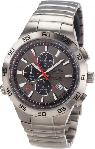 Ruhla Gardé Germany Chrono 90632 Chronograph for Him Titanium Case Ruhla Gardé Germany Chrono 90632 Chronograph for Him Titanium Case