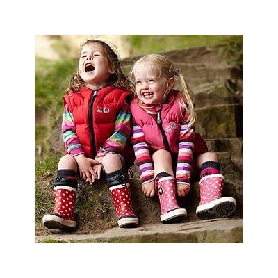 Spotty Otter Fleece Lined Wellies