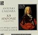 Classical Music : Antonio Caldara: XII Sinfonie a Quattro