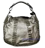 Burberry Bronze Leather Studded Plates Lauderdale Bag 3337737