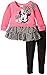 Disney Girls' 2 Piece Minnie Mouse Quilted Legging Set