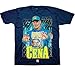 John Cena Blue Throwback WWE T-shirt Headband Wristbands Boys Juvy