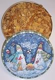 Scott's Cakes Cereal Snack Mix in a Large Warm Wishes Tin
