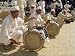 Photo Jigsaw 16x12 (40x30cm) Men beating drums during the traditional farmers dance by Robert Harding