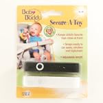 Baby Buddy Secure-A-Toy, Black/White