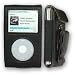 Leather Case for Apple iPod Video & NEW iPod Classic Genuine Leather Case for 30GB, 60GB, 80GB iPod Video, 80GB & 160GB iPod Classic with belt clip, and scratch protector