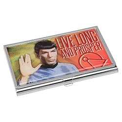 Star Trek Live Long and Prosper Business Card ID Case