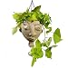 Winky the Face Jug - Hanging Stoneware Planter