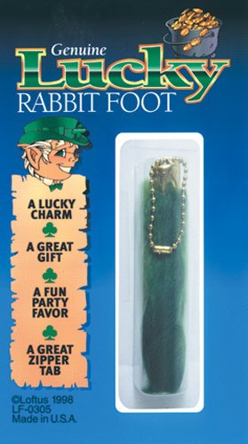 Rabbit Foot Keychain