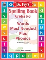 Spelling Book, Level 5-6 by Dr. Fry