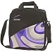 Brunswick Target Zone Violet Swirl Single Bowling Bag