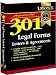 301 Legal Forms, Letters and Agreements