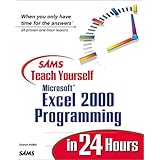 sams teach yourself excel 2000 programming in 24 hours