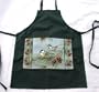 CHICKADEE birdwatching backyard bird Art Chef Cooking Grilling Apron