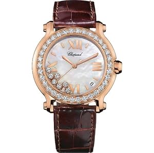 Chopard Women's 27/7473-20 Happy Sport Diamond Gold Watch by MUSIC TRADE