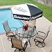 6ft Coors Light Logo Beach Umbrella with Tilt