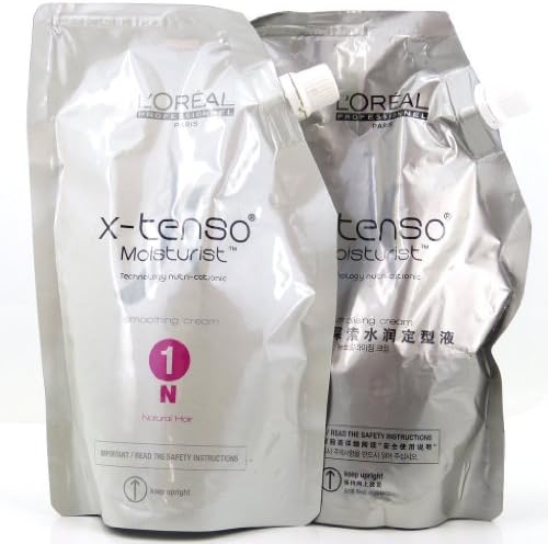 L'Oreal Paris X-tenso Moisturist Hair Straightener Set for Natural Hair 800ml