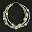 Handmade Pearl & Silver Bracelet