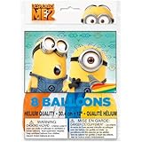 12" Latex Despicable Me Balloons, 8ct