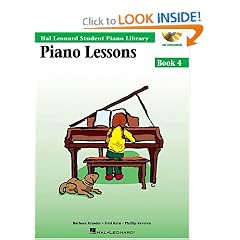 Piano Lessons Book 4 - Book/CD Pack: Hal Leonard Student Piano Library