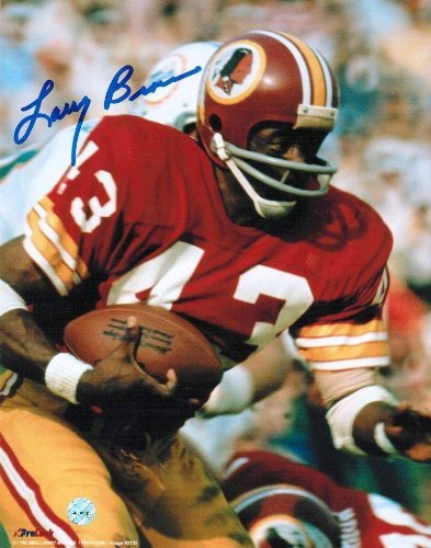 Autographed Larry Brown Washington Redskins 8x10 Photo