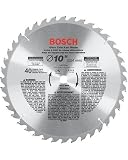 Bosch CBCL1040 10-Inch 40 Tooth ATB General Purpose Saw Blade with 5/8-Inch Arbor