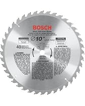 Bosch CBCL1040 10-Inch 40 Tooth ATB General Purpose Saw Blade with 5/8-Inch Arbor