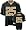 Reggie Bush New Orleans Saints Black NFL Replica Jersey - Small