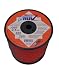 LoNoiz .095-Inch 3-Pound Spool Commercial Grade Spiral Twist Quiet Grass Trimmer Line, Orange LN095MSP-2