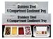 Sporting Goods : 4 compartment  Condiment tray