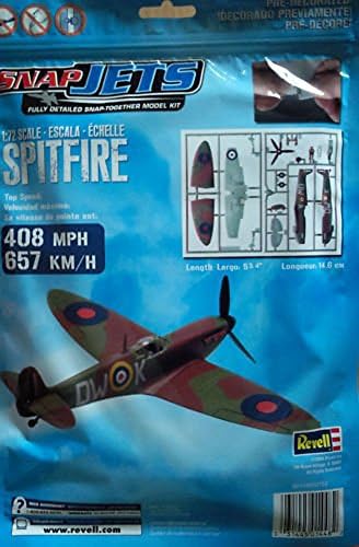 Revell Snapjets Spitfire 1/72 Scale Snap-Together Model Airplane